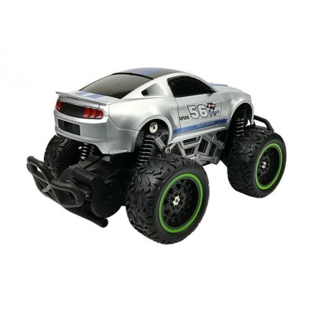 Kaugjuhitav auto Off-road R/C Silver High Wheels