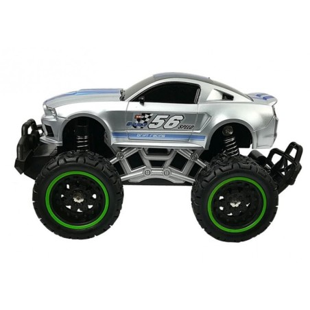 Kaugjuhitav auto Off-road R/C Silver High Wheels