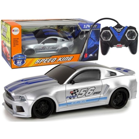 Kaugjuhitav R/C-sportauto 1:24 Speed Kuningas