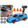Kaugjuhitav R/C sportauto 1:24 sinised vahetatavad rattad