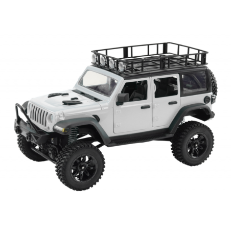 Kaugjuhitav RC 2.4G maastikusõiduk 4x4 hall