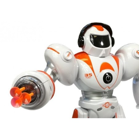 Kaugjuhitav robot R/C tulistab nooli