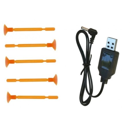 Kaugjuhitav robot R/C tulistab nooli