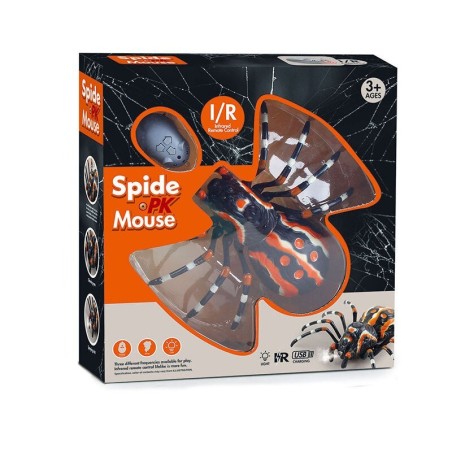 Kaugjuhitav Spider Tarantula infrapuna must R/C ST