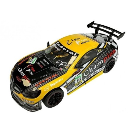 Sport raadio teel juhitav auto 2,4 GHz kollane