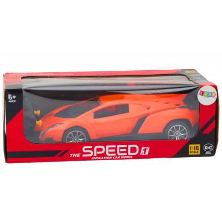 Kaugjuhitav sportauto Orange RC Car 1:16