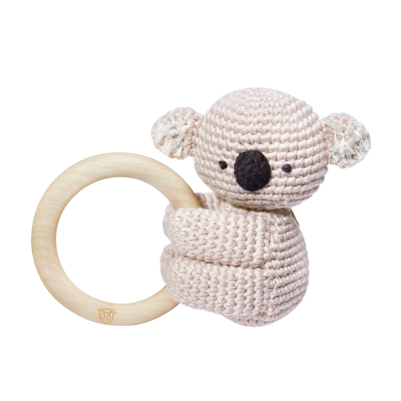 Närimisrõngas - kõristi, koaala, beež