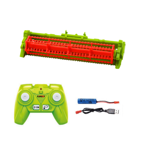 Põllumajanduskombain teravilja heedriga kaugjuhitav RC 2.4G