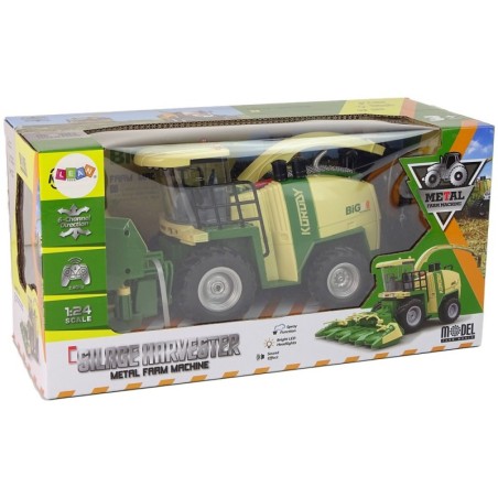 Harvesteri kaugjuhitav suitsuvalguse heli 2,4G 1:24