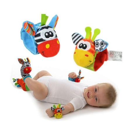 Beebi kõristid kätele, 2 tk