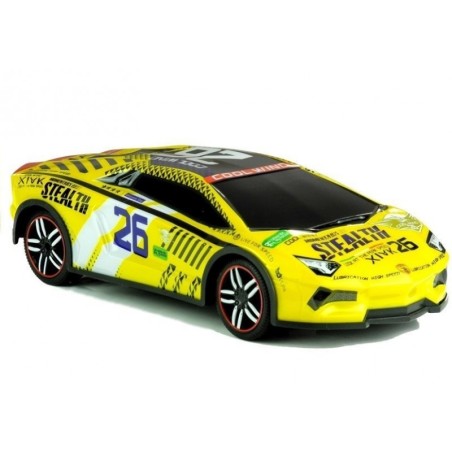 Kaugjuhitav sportauto R/C pult kollane