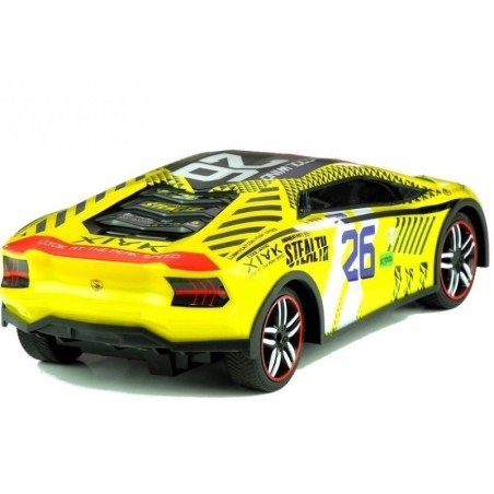 Kaugjuhitav sportauto R/C pult kollane