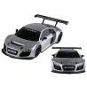 Auto R/C 1:24 Kaugjuhitav Sport AUDI R8 LMS Hõbedane