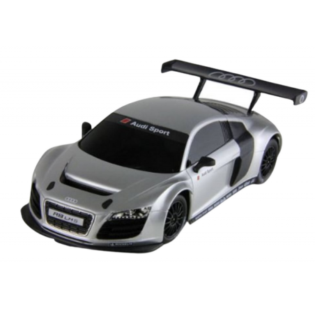 Auto R/C 1:24 Kaugjuhitav Sport AUDI R8 LMS Hõbedane
