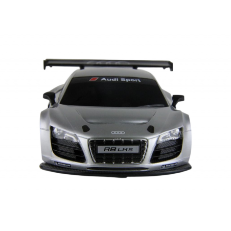 Auto R/C 1:24 Kaugjuhitav Sport AUDI R8 LMS Hõbedane