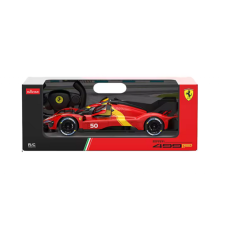Auto R/C 1:24 Kaugjuhitav Sport Ferrari 499P Punane