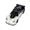 Võidusõidusportauto R/C 1:18 Corvette C6.R valged 2,4 G tuled