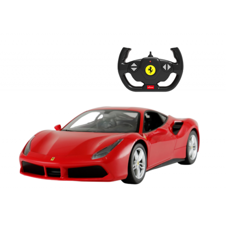 Rastar puldiga auto 1:14 Ferrari 488 GTB Red