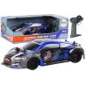 RC Remote Control Car 1:18 Rubber Wheels Drift Blue