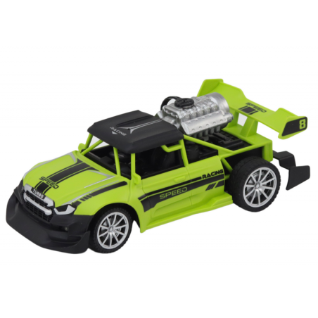 RC puldiga auto 1:20 Suitsuefekt põleb roheliselt