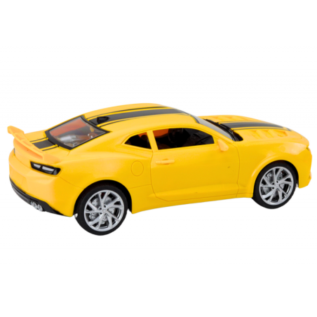 Mänguauto kaugjuhitav sportauto RC 1:16 Kollane