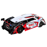 RC Sports Car 1:16 Drift vahetatavad rattad valged ja punased