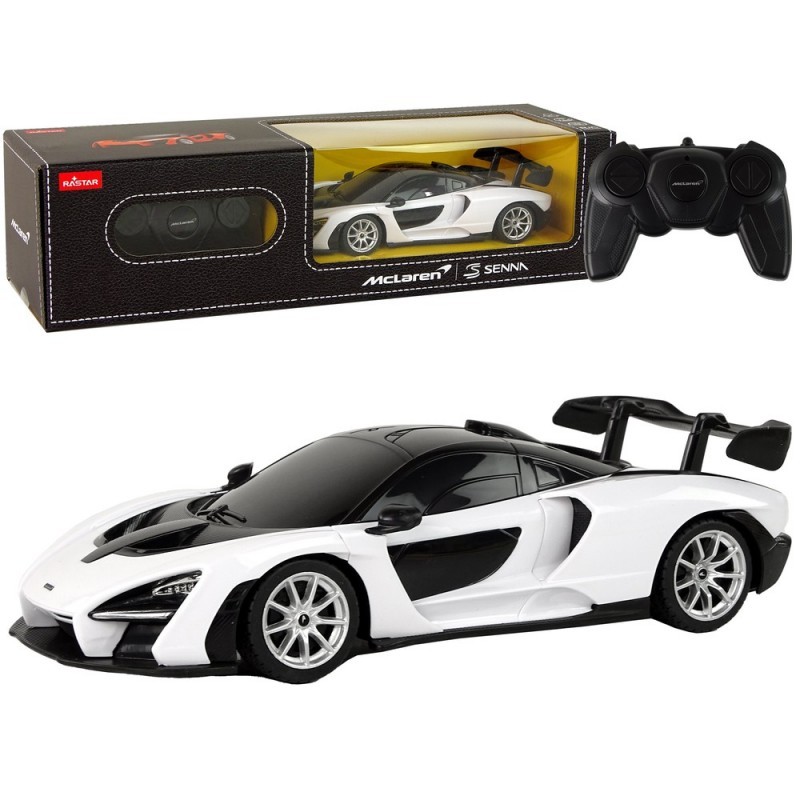 RC Sports Car 1:18 Kaugjuhitav McLaren Senna White