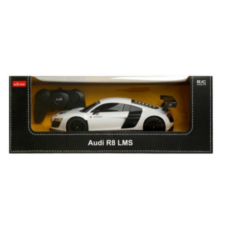 RC sportauto 1:18 kaugjuhitav Audi R8 valge