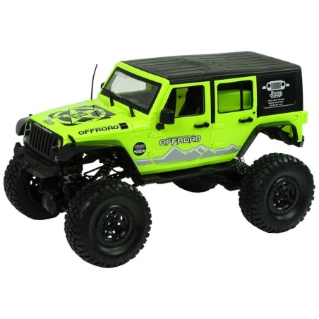 Rock Crawler 2,4 GHz rohelised 4x4 amortisaatorid