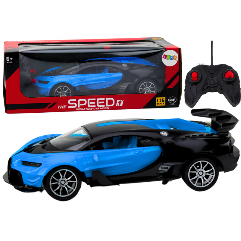 Sportauto kaugjuhtimisega Auto RC Blue 1:16