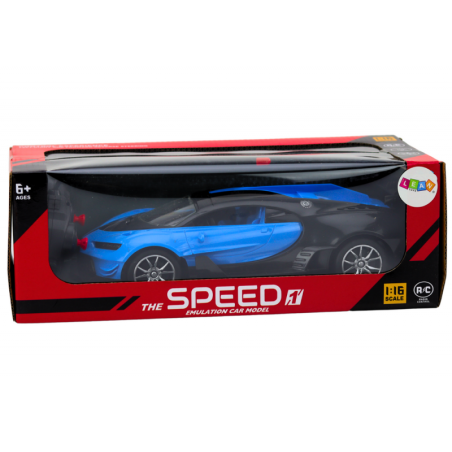 Sportauto kaugjuhtimisega Auto RC Blue 1:16