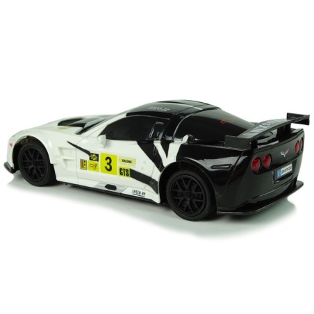 Sportauto R/C 1:24 Corvette C6.R valged 2,4 G tuled