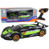 Suur puldiga juhitav sportauto 1:10 roheline ja must