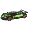 Suur puldiga juhitav sportauto 1:10 roheline ja must