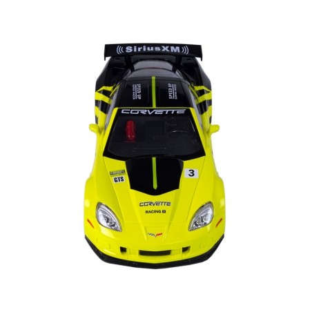R/C Racing Sport Car 1:18 Corvette C6.R kollane 2,4 G tuled
