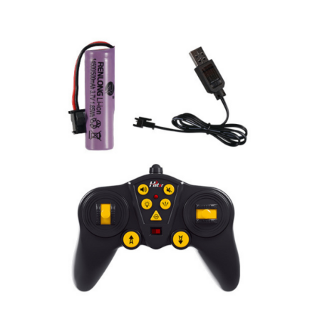 RC kaugjuhitav Suur Lora puksiirauto 2.4G 6CH punane