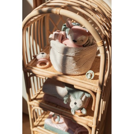 Närimisrõngas kõristi Deer, pale pink