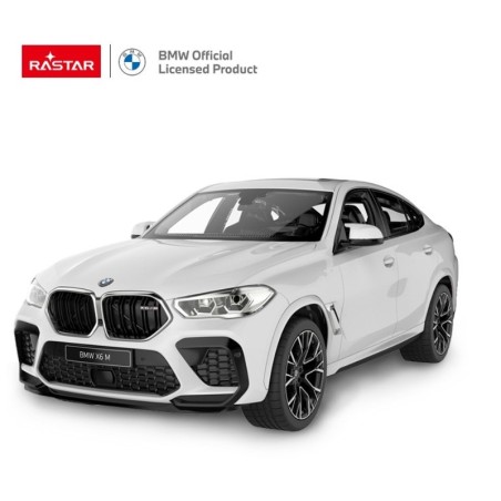 RC puldiga auto Rastar 99200 BMW X6 M 1:14 valge
