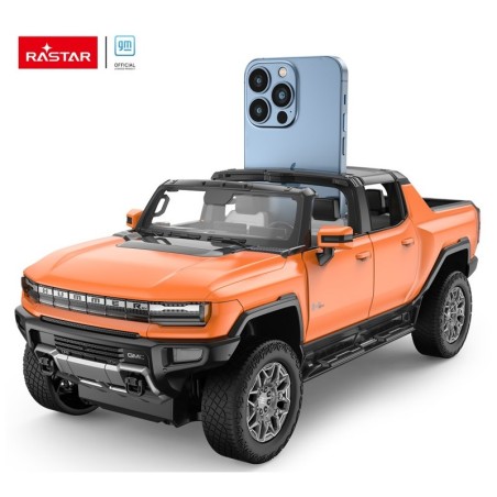 RC puldiga Rastar Hummer EV 1:16 oranž