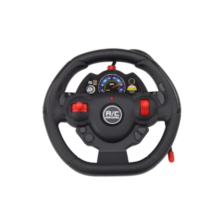 RC puldiga prügiauto, helid ja tuled, roheline