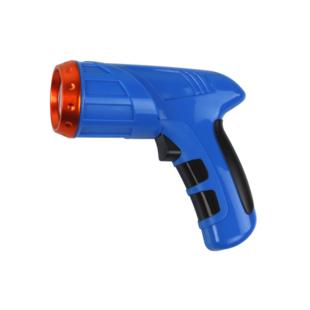 Laseriga sportauto, sõidab seintel ja laes