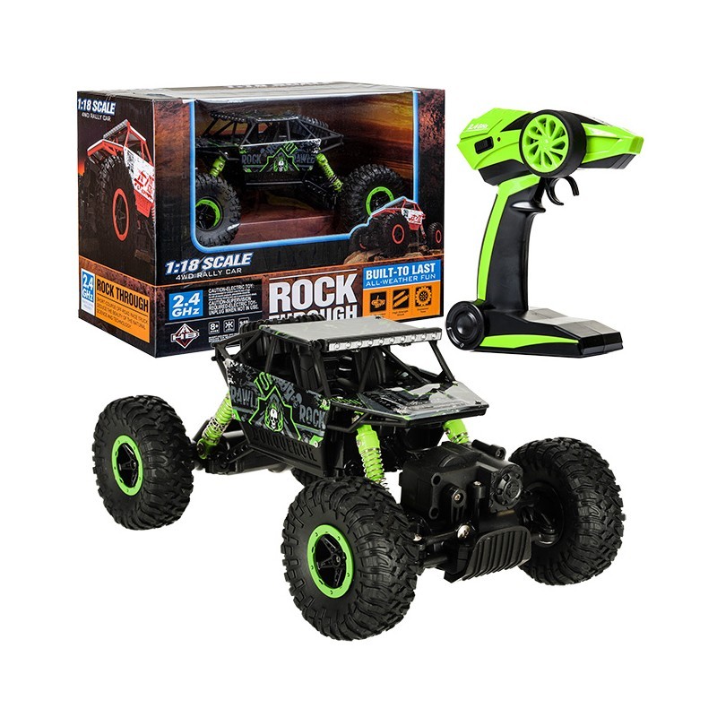 RC puldiga auto ROCK CRAWLER HB 2.4GHZ 1:18 ROHELINE