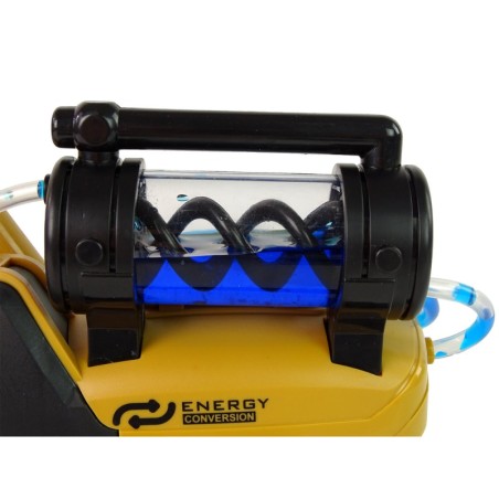 Puldiga kollane roomikekskavaator