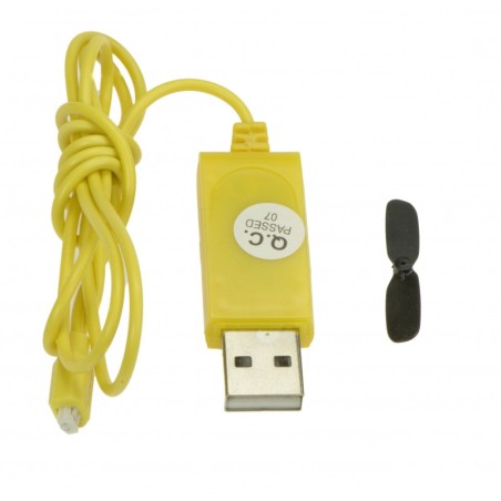 Puldiga helikopter SYMA S107G punane