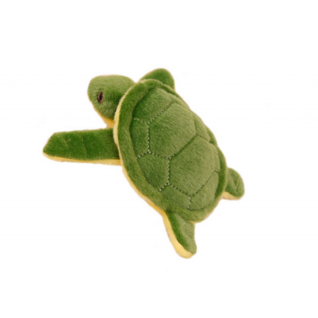 Turtle Plush maskott võtmehoidja Squeaker Roheline 15 cm