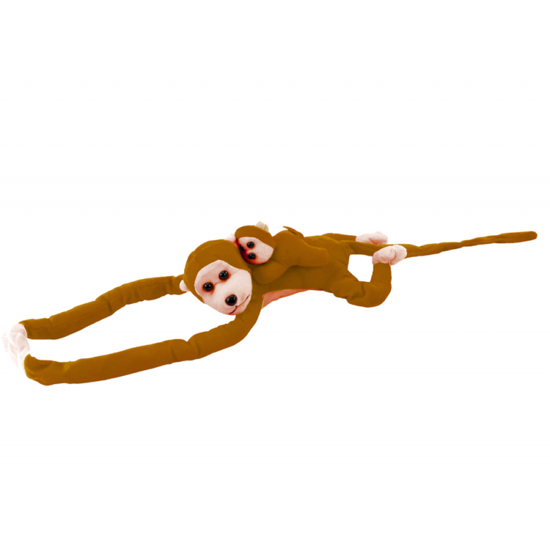 Pehme ahv pojaga, tumepruun, 70 cm