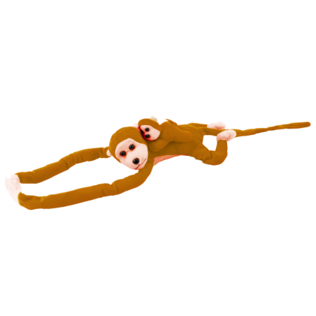 Pehme ahv pojaga, helepruun 70 cm