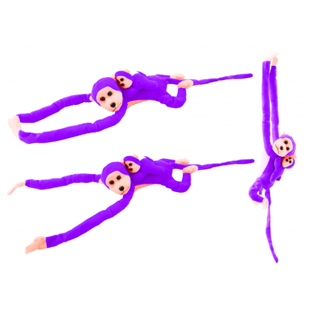 Pehme ahv pojaga, lilla 90 cm