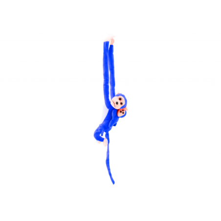 Pehme ahv beebiga, sinine 70 cm