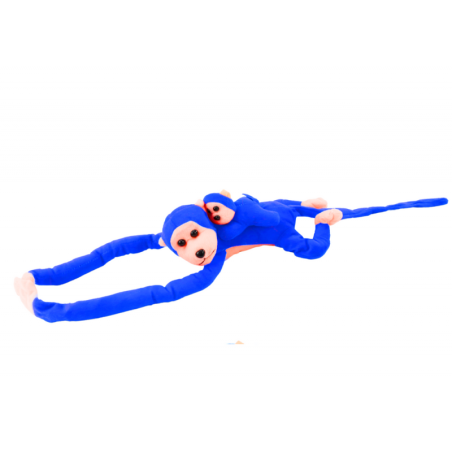 Pehme ahv beebiga, sinine 90 cm